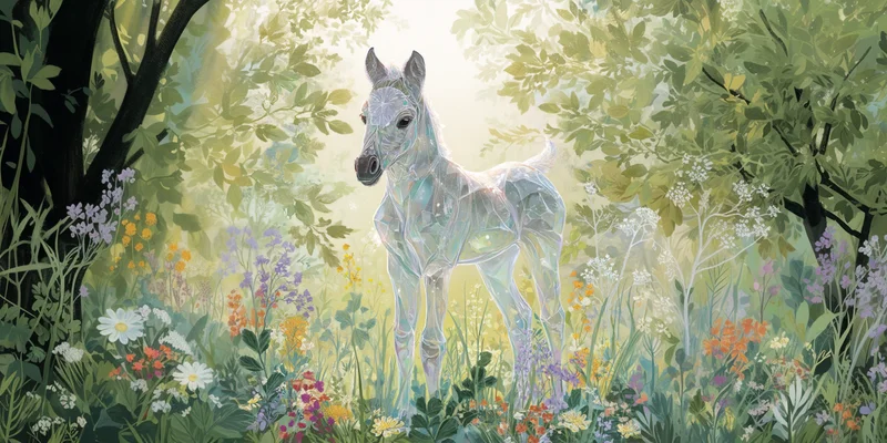 Portada de Cristalito: El potrillo de cristal